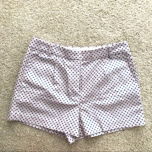 NWT J Crew Blue Dot Shorts